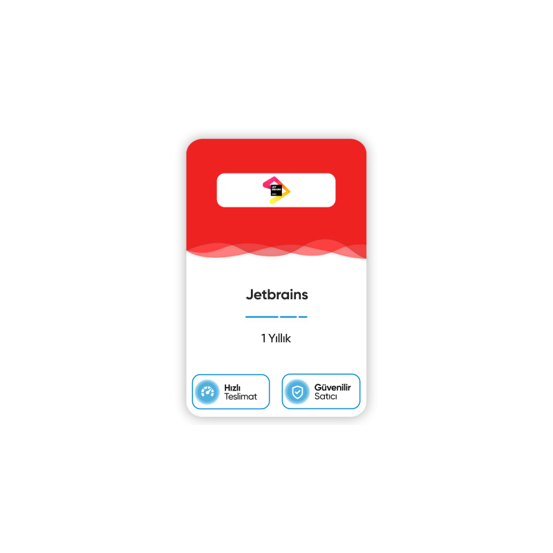 Jetbrains ( 1 Yıl )